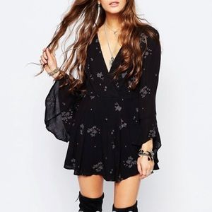 Free People Jasmine embroidered dress— NWT